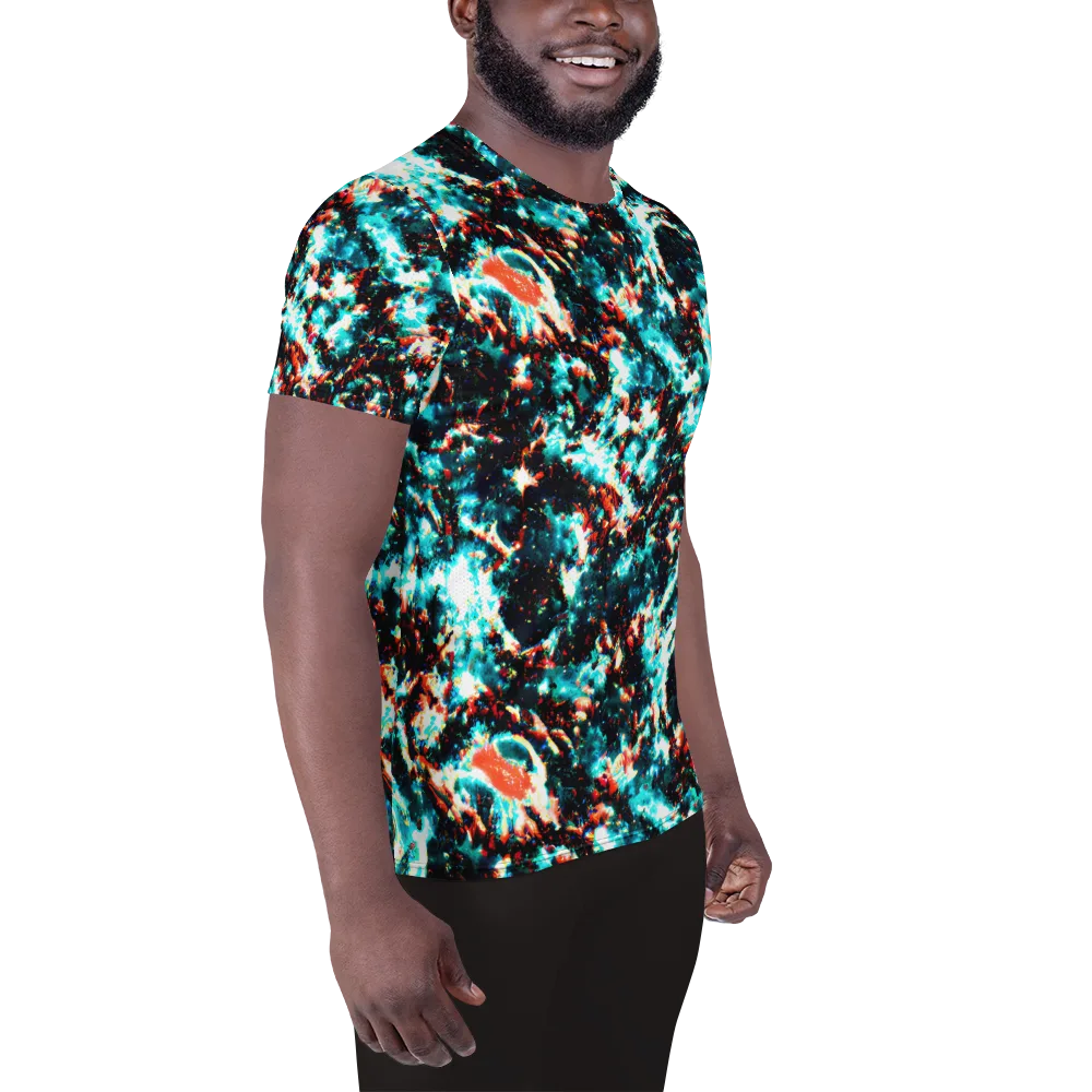 Whirlpool Dream on Men's Athletic T-Shirt — Right