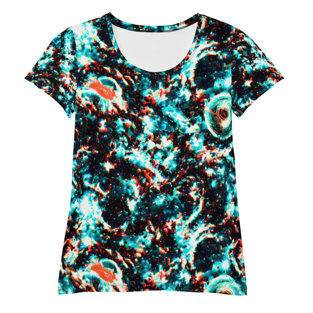 Whirlpool Dream on Women's Athletic T-Shirt — Front