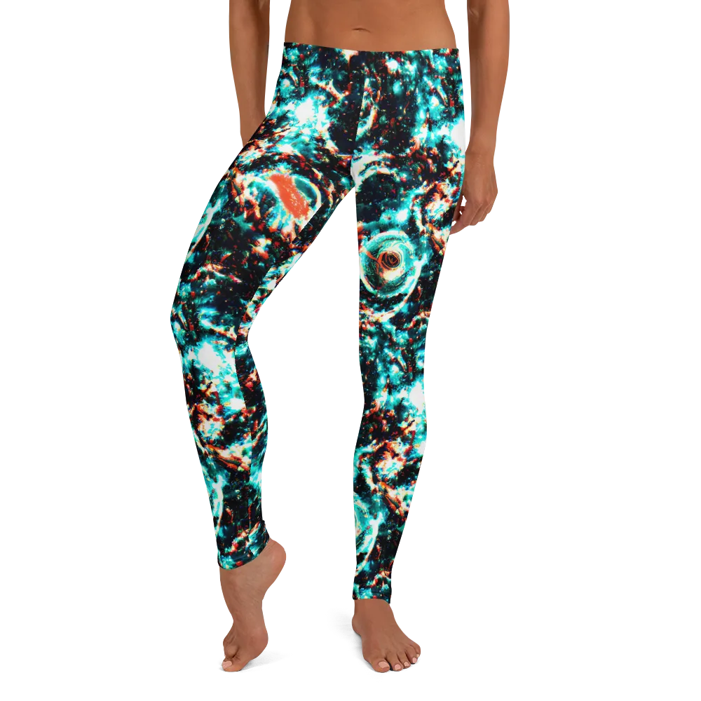 Whirlpool Dream on Leggings — Front