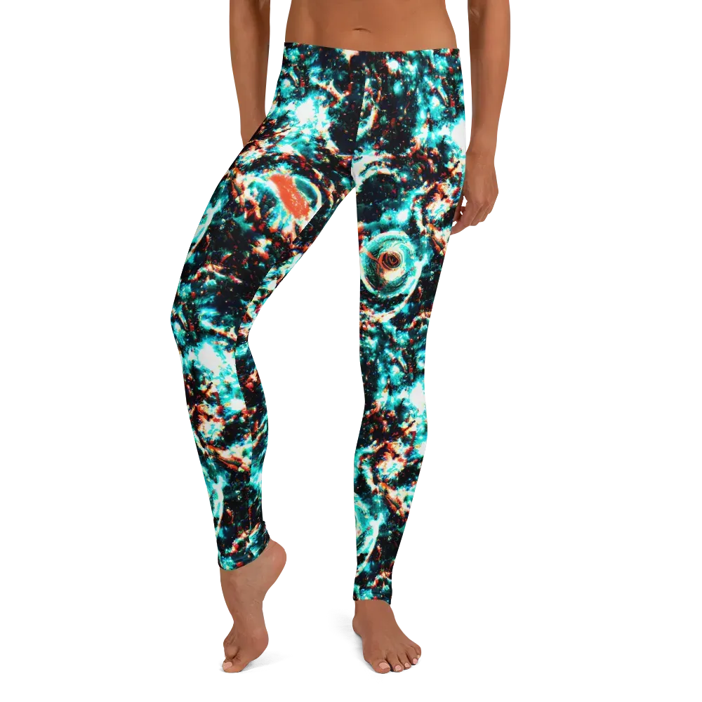 Whirlpool Dream on Leggings — Front