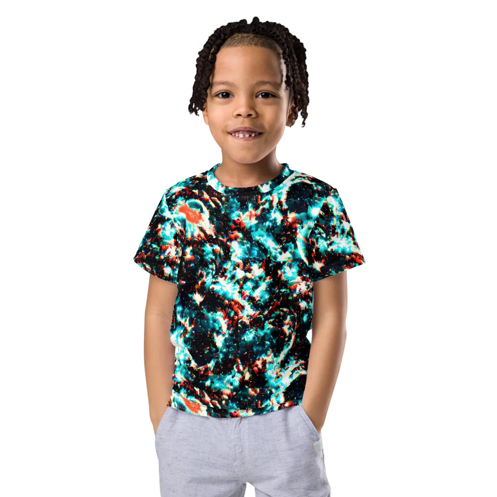Whirlpool Dream on Kids Crew Neck T-Shirt — Front