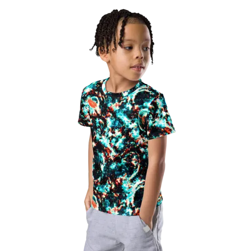Whirlpool Dream on a Kids Crew Neck T-Shirt