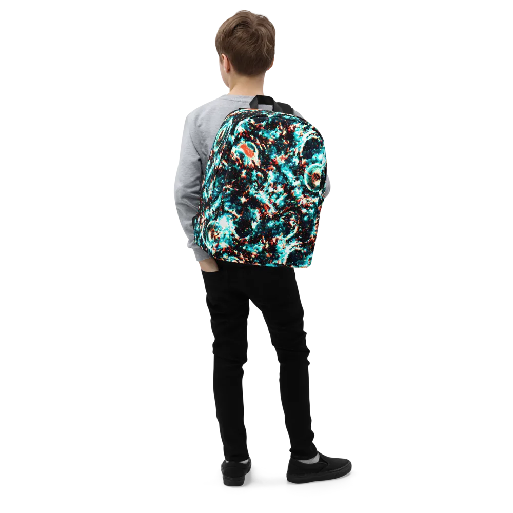 Whirlpool Dream on Minimalist Backpack — Right Front
