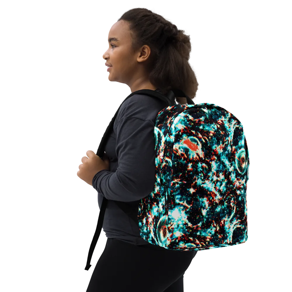 Whirlpool Dream on Minimalist Backpack — Right Front
