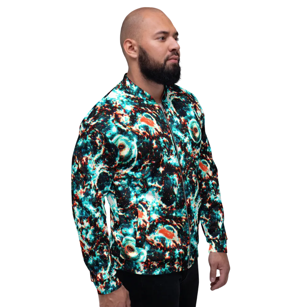 Whirlpool Dream on Bomber Jacket — Right