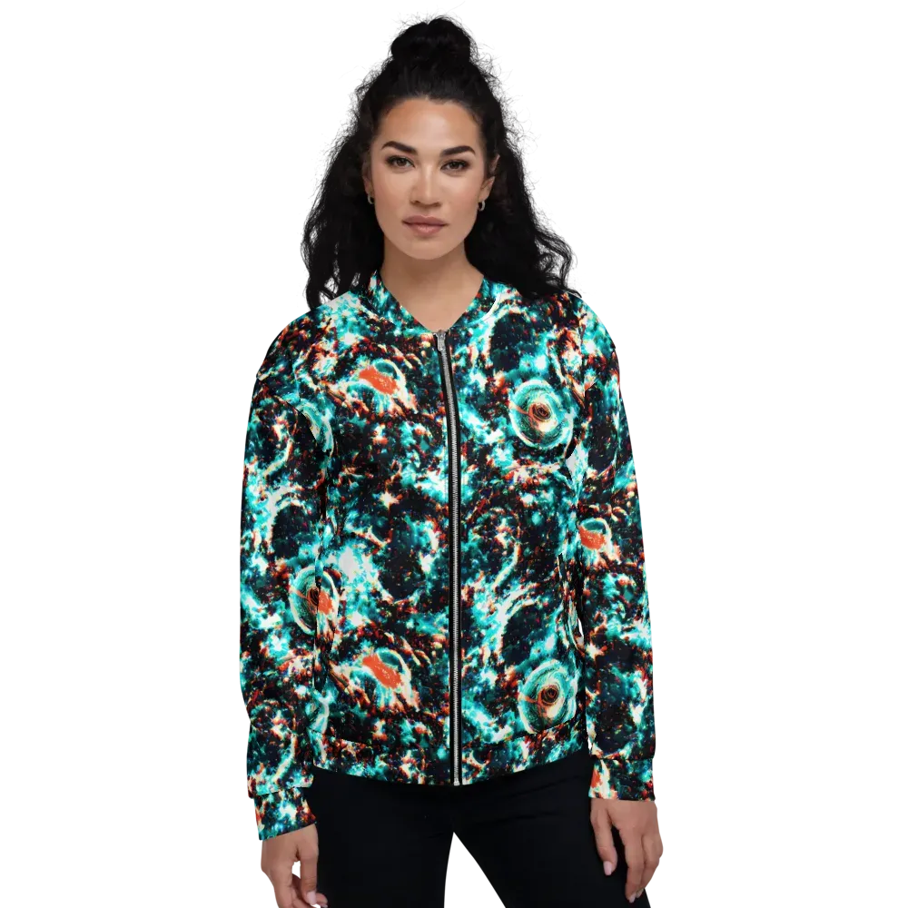 Whirlpool Dream on Bomber Jacket — Front