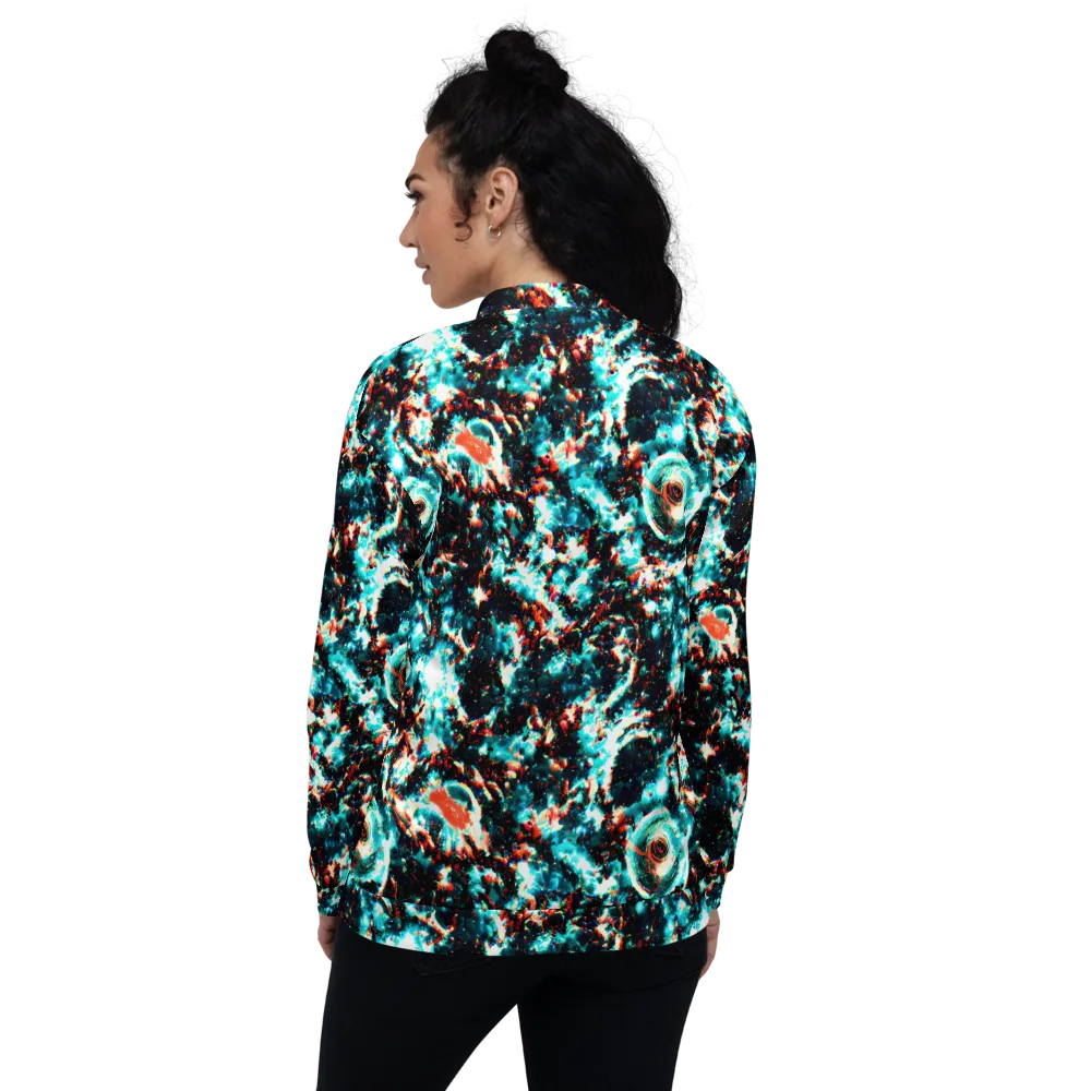 Whirlpool Dream on Bomber Jacket — Back