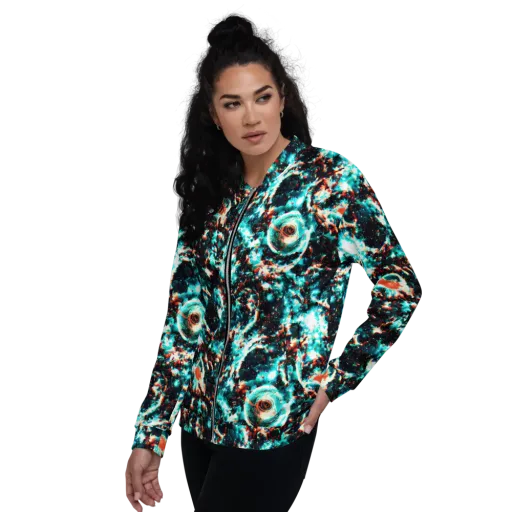 Whirlpool Dream on a Bomber Jacket