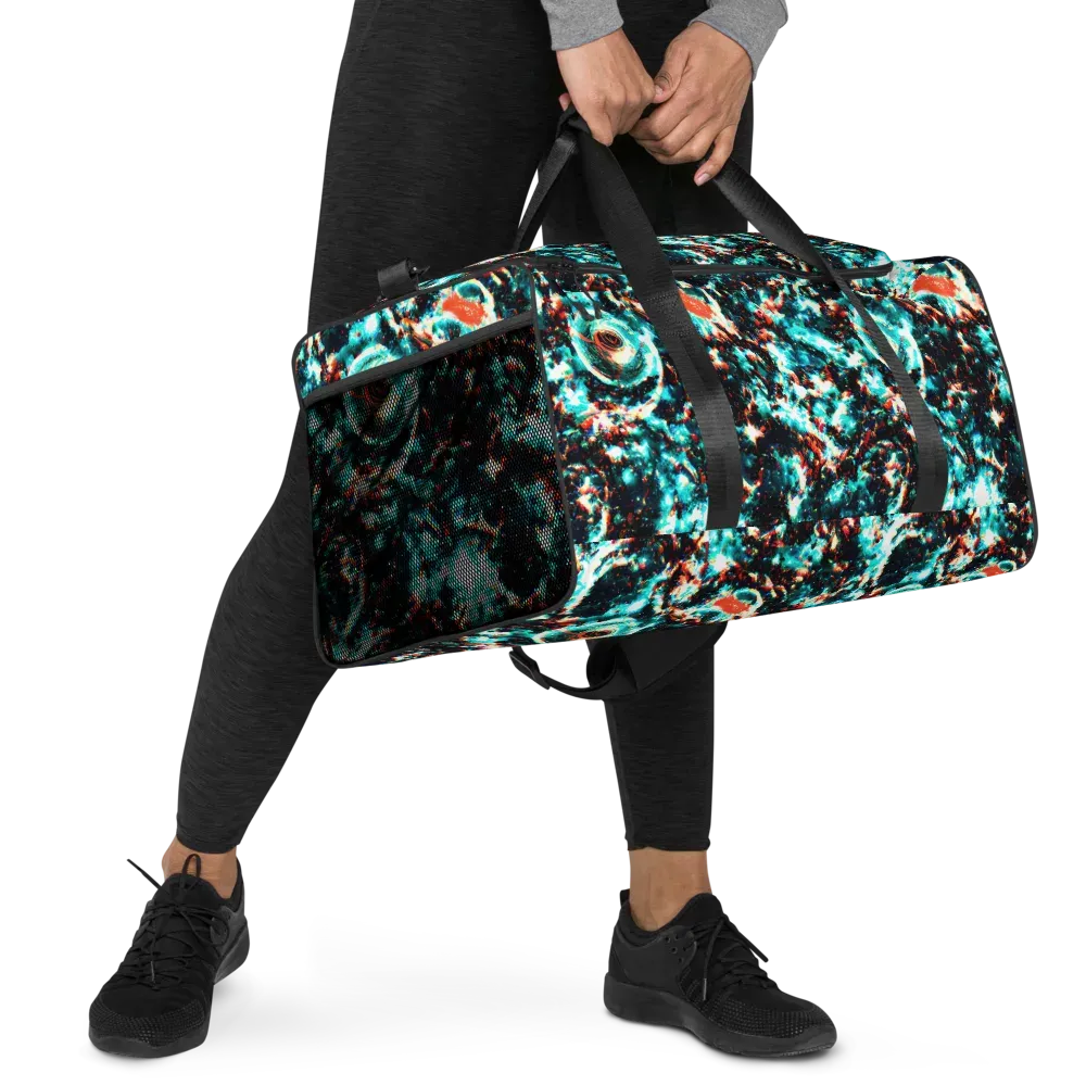 Whirlpool Dream on Duffle Bag — Right Front