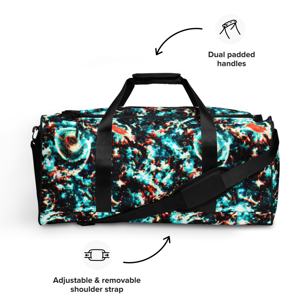 Whirlpool Dream on Duffle Bag — Front