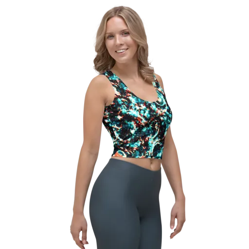 Whirlpool Dream on a Crop Top