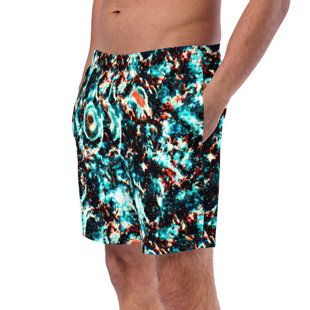 Whirlpool Dream on Swim Trunks — Left Front