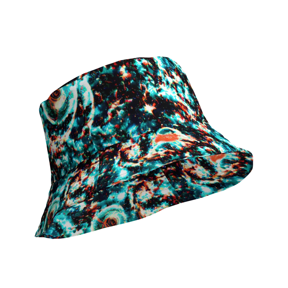 Whirlpool Dream on Reversible Bucket Hat — Product details Outside