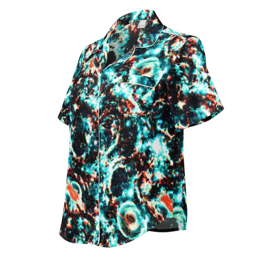 Whirlpool Dream on a Women's Short Sleeve Pajama Top