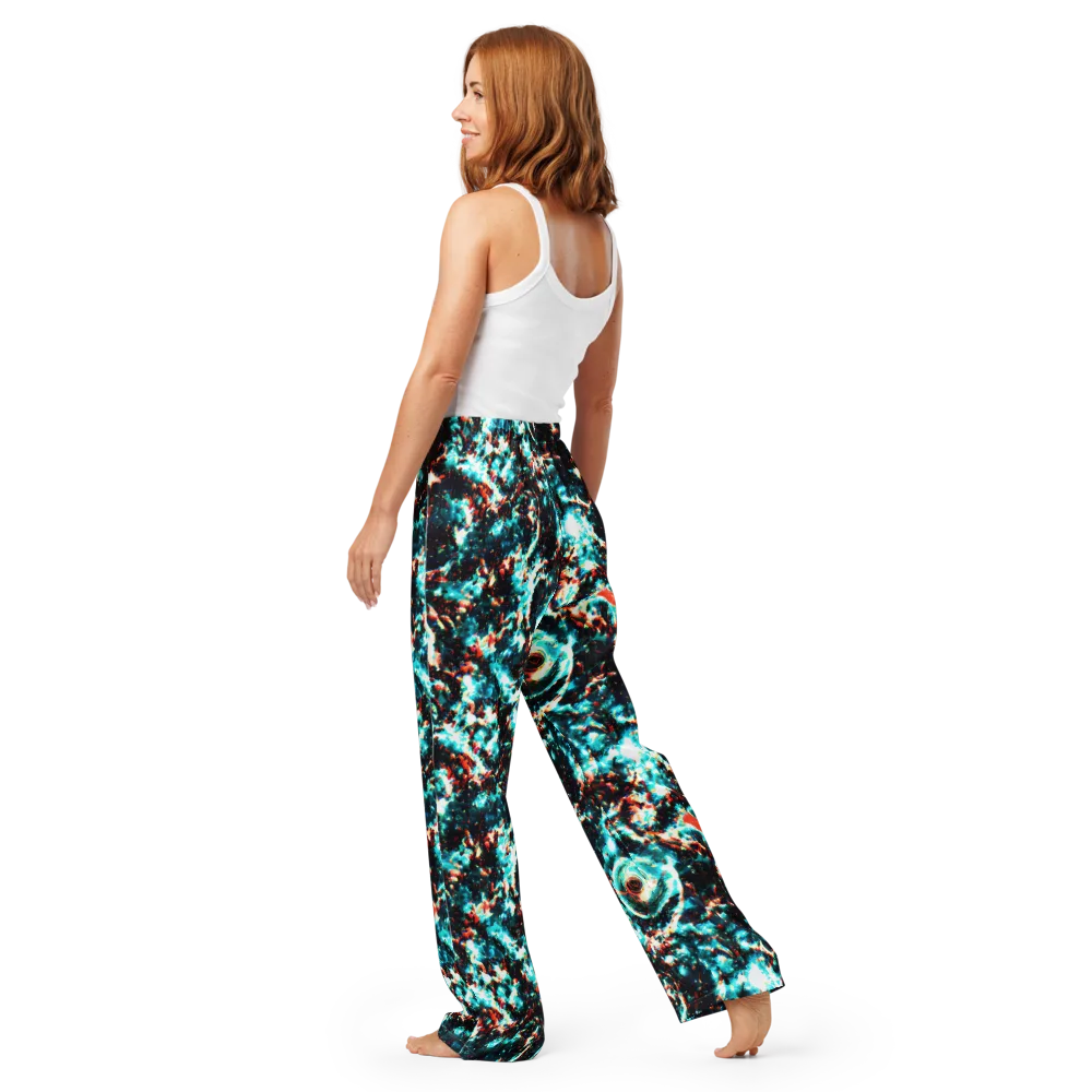 Whirlpool Dream on Women's Pajama Pants — Back