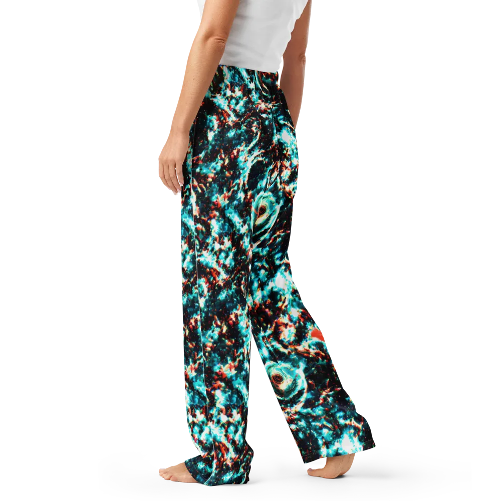 Whirlpool Dream on Women's Pajama Pants — Left