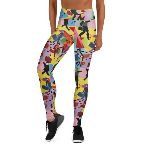Terminal Chic on a Yoga Leggings