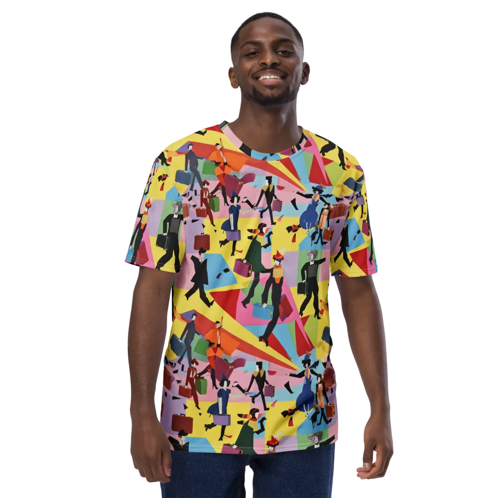 Terminal Chic on Men's Crew Neck T-Shirt — Front