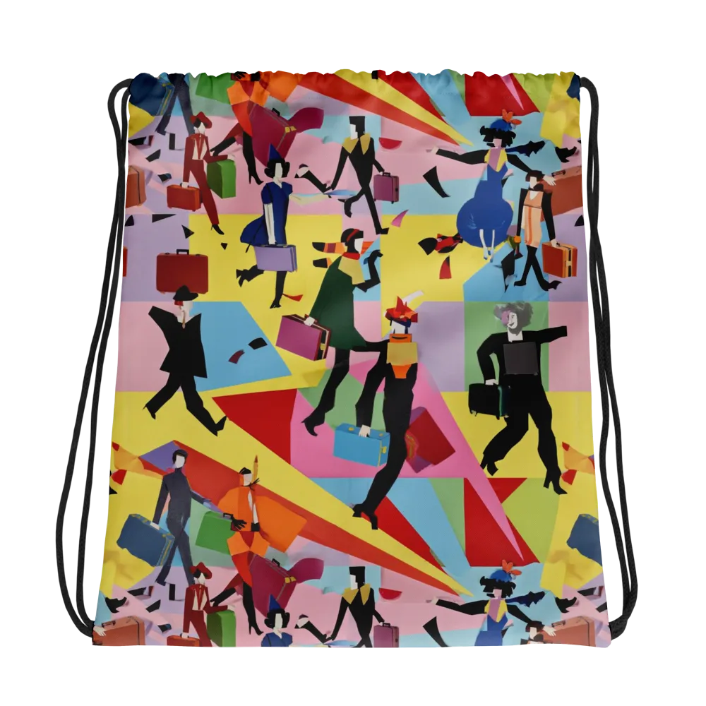 Terminal Chic on Drawstring Bag — Photo
