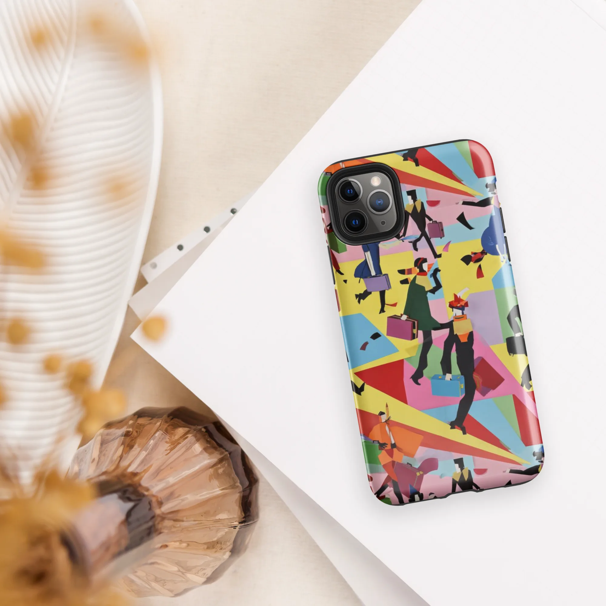 Terminal Chic on Tough Case for iPhone® — Front