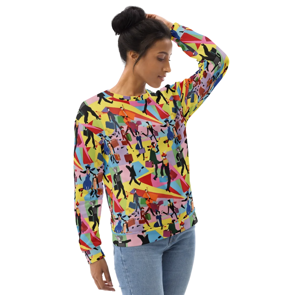 Terminal Chic on Sweatshirt — Right Front