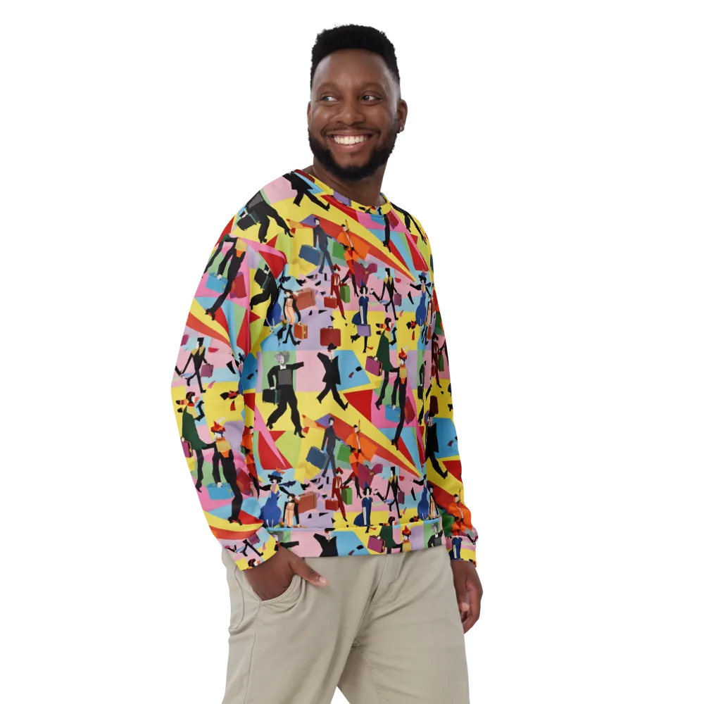 Terminal Chic on Sweatshirt — Front