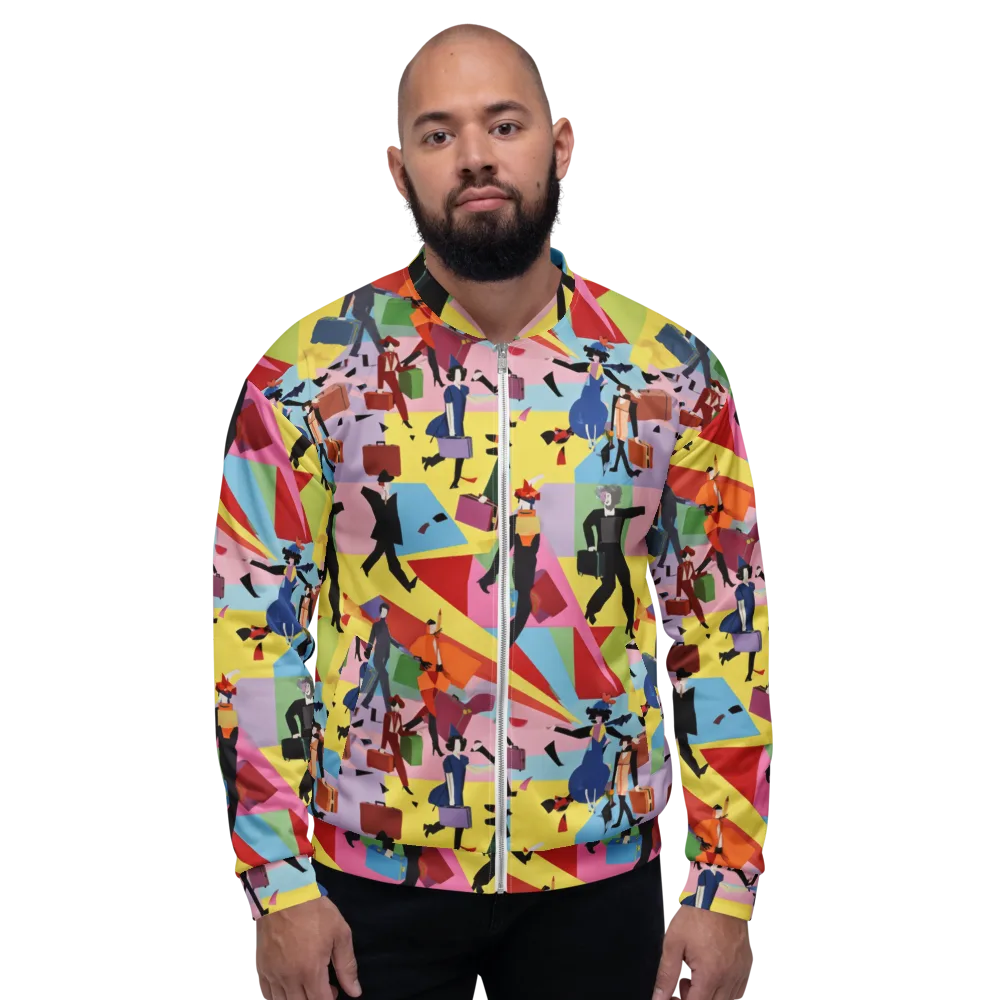 Terminal Chic on Bomber Jacket — Front