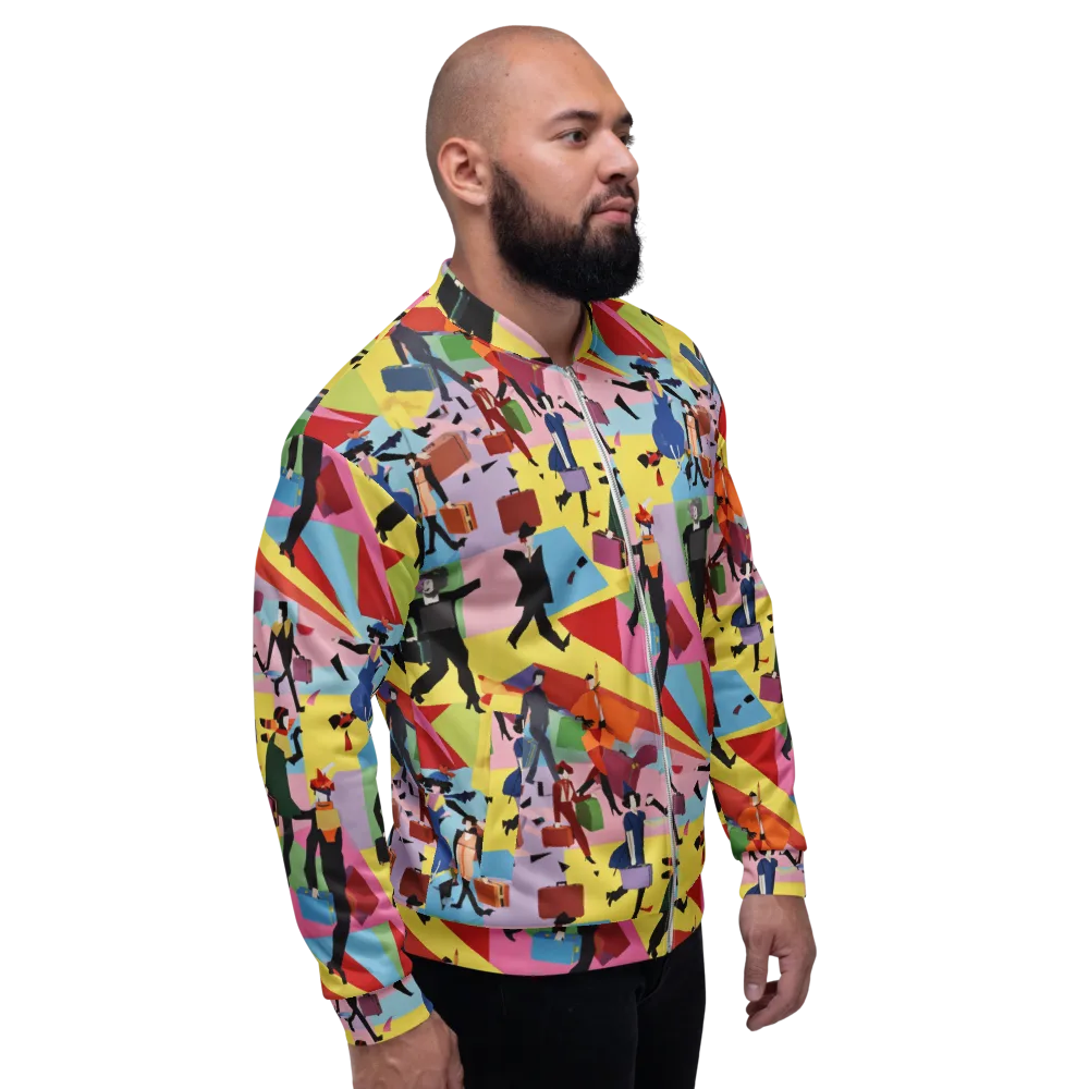 Terminal Chic on Bomber Jacket — Right