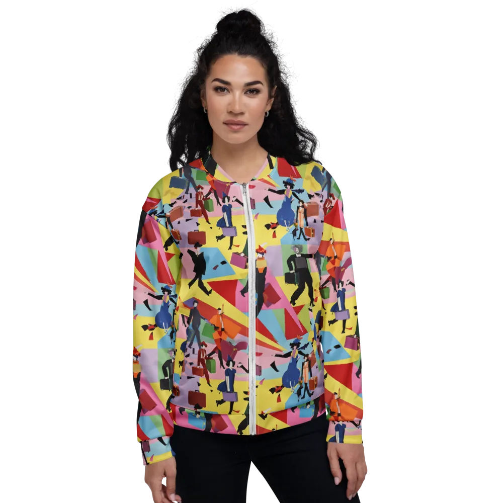 Terminal Chic on Bomber Jacket — Front