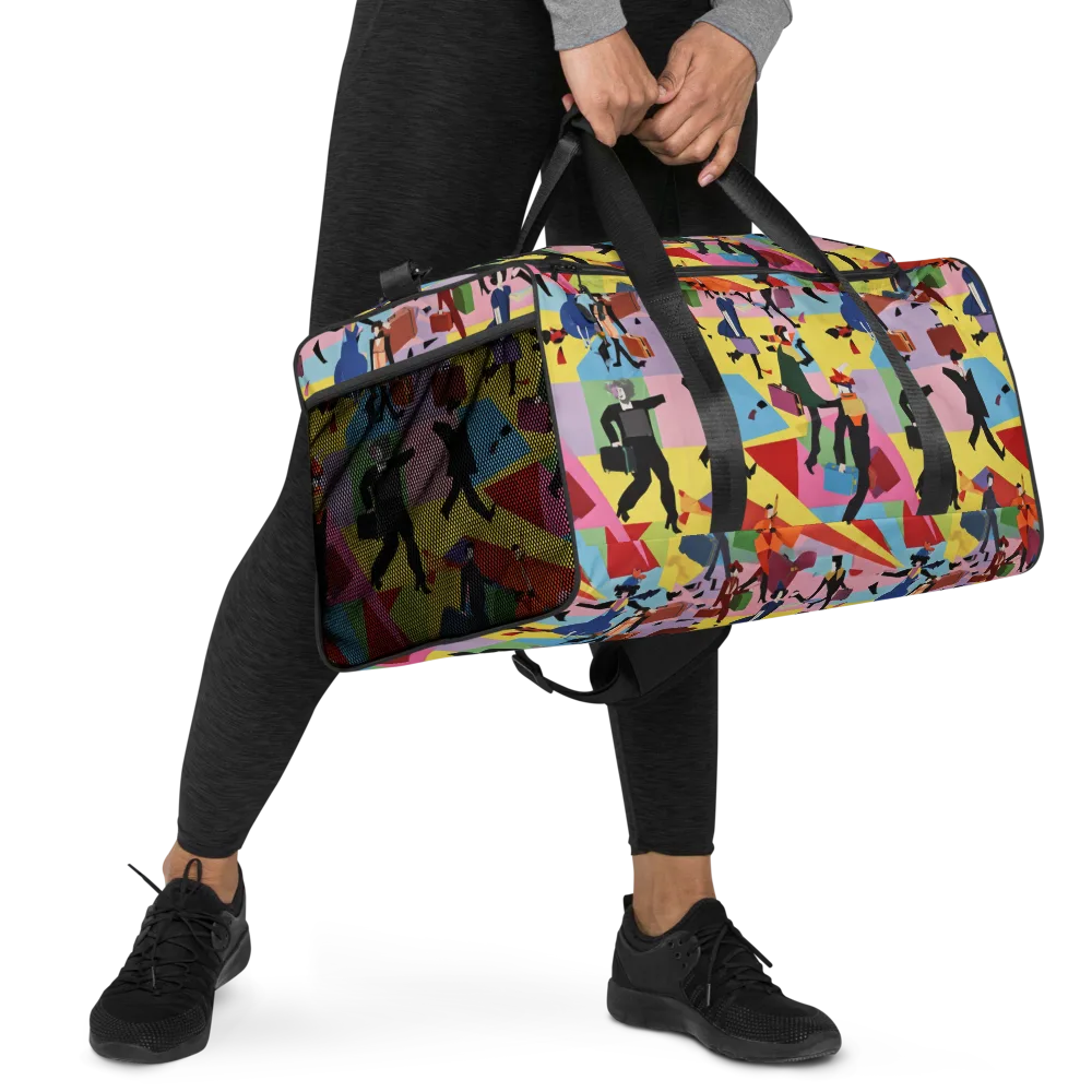 Terminal Chic on Duffle Bag — Right Front