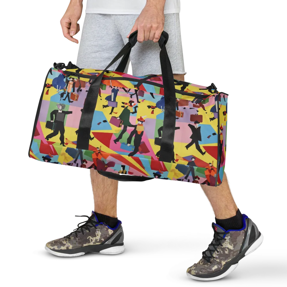 Terminal Chic on Duffle Bag — Front