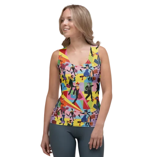 Terminal Chic on a Women's Tank Top