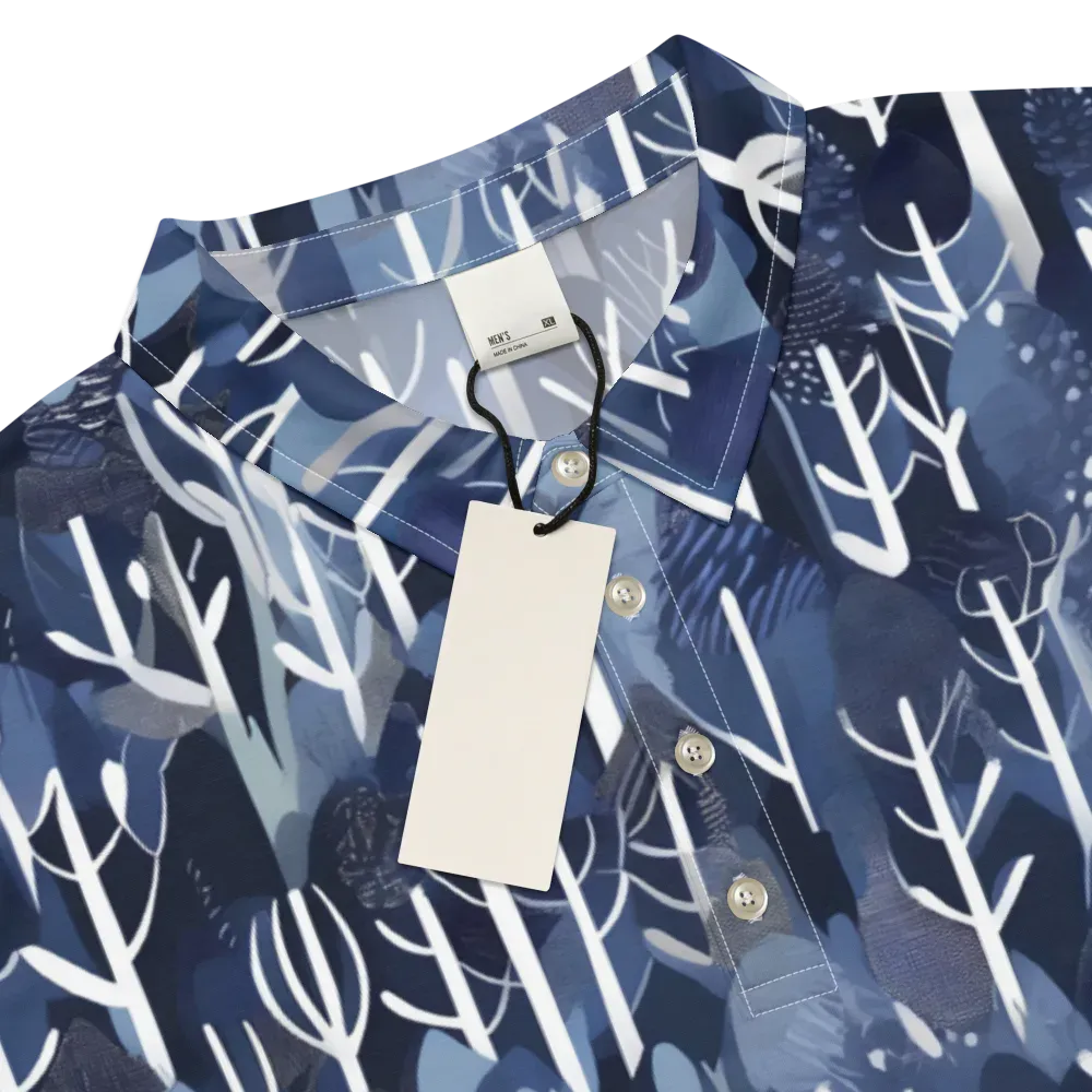 Midnight Grove on Men's Slim Fit Polo Shirt — Product details