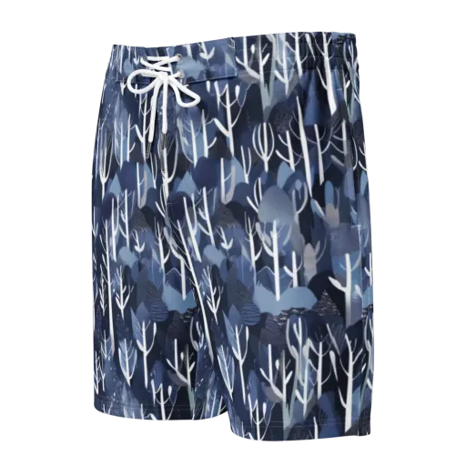 Midnight Grove on a Men's Board Shorts