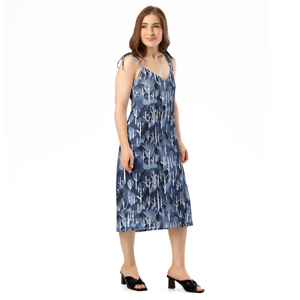 Midnight Grove on Slip Dress — Right Front