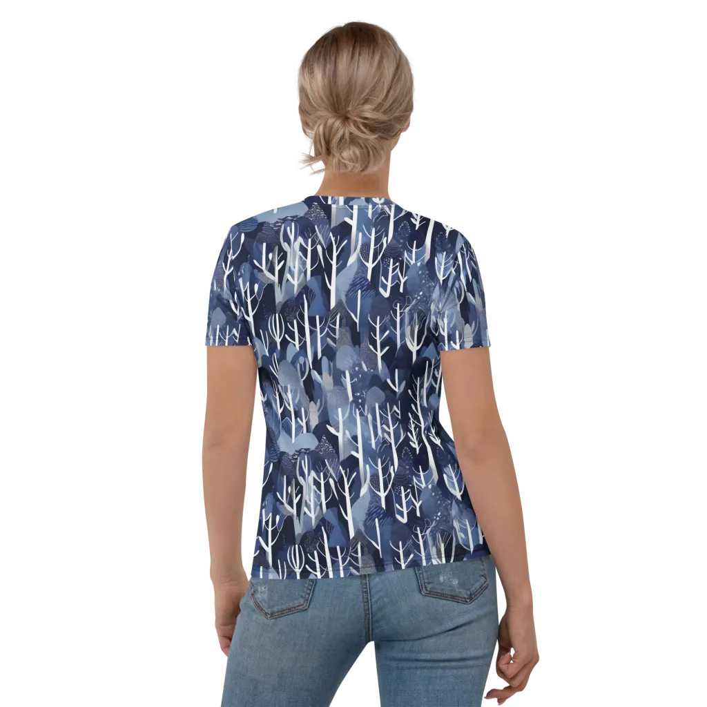 Midnight Grove on Women's Crew Neck T-Shirt — Back