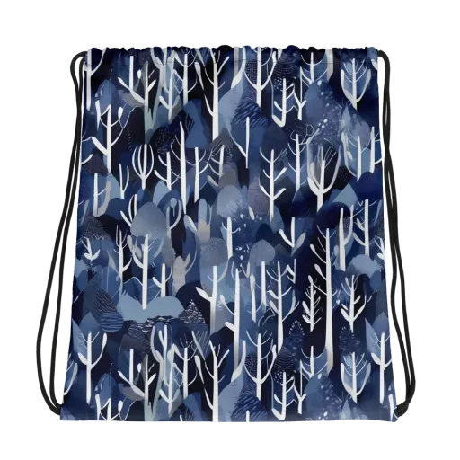 Midnight Grove on a Drawstring Bag