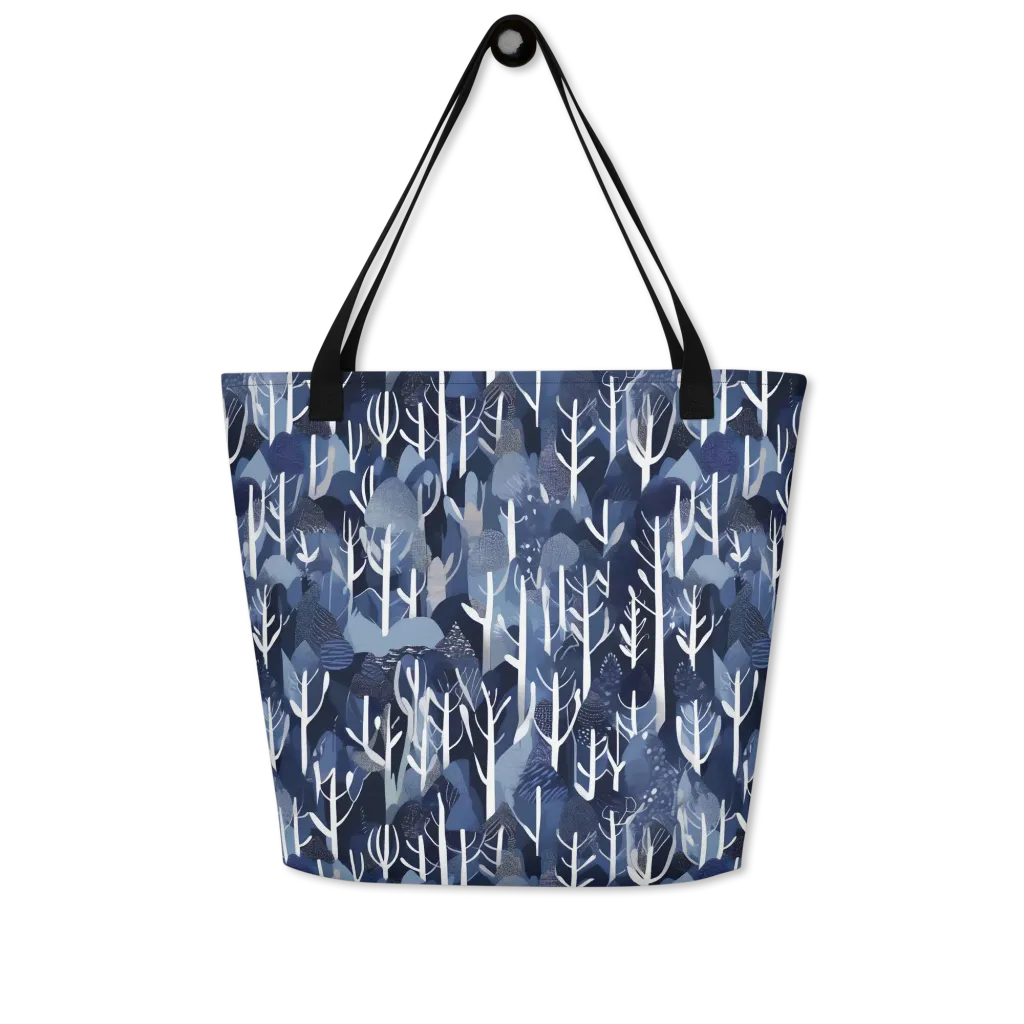 Midnight Grove on Large Tote Bag W/ Pocket — Front