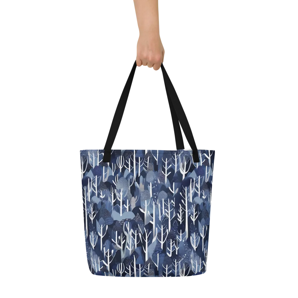 Midnight Grove on Large Tote Bag W/ Pocket — Front