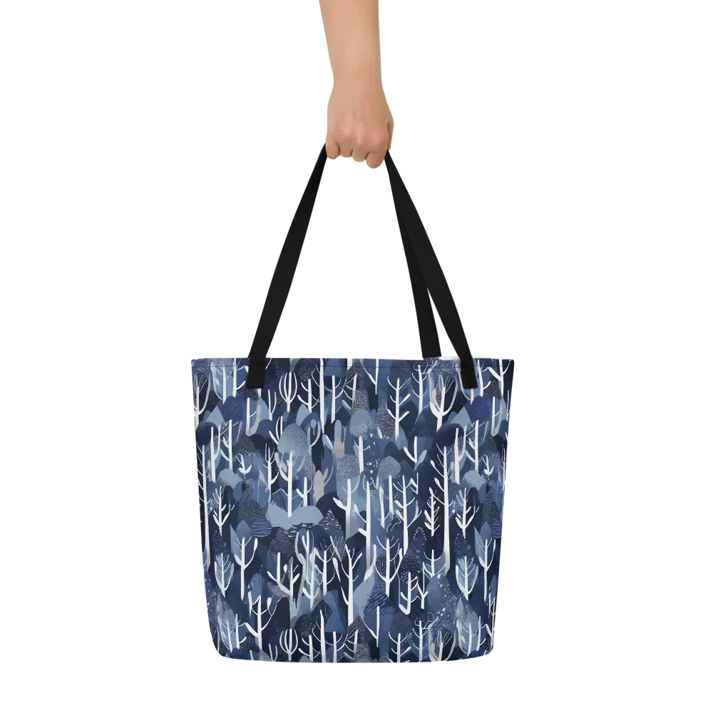 Midnight Grove on Large Tote Bag W/ Pocket — Front