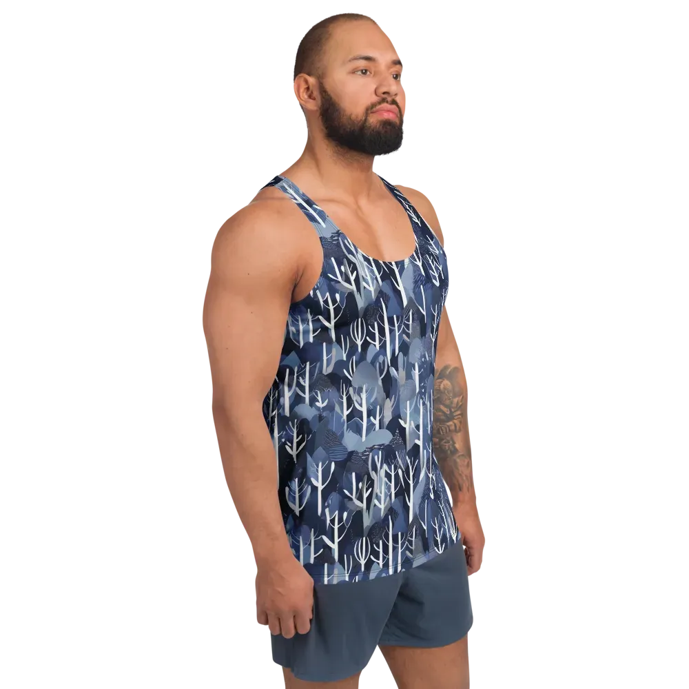 Midnight Grove on Men's Tank Top — Right Front