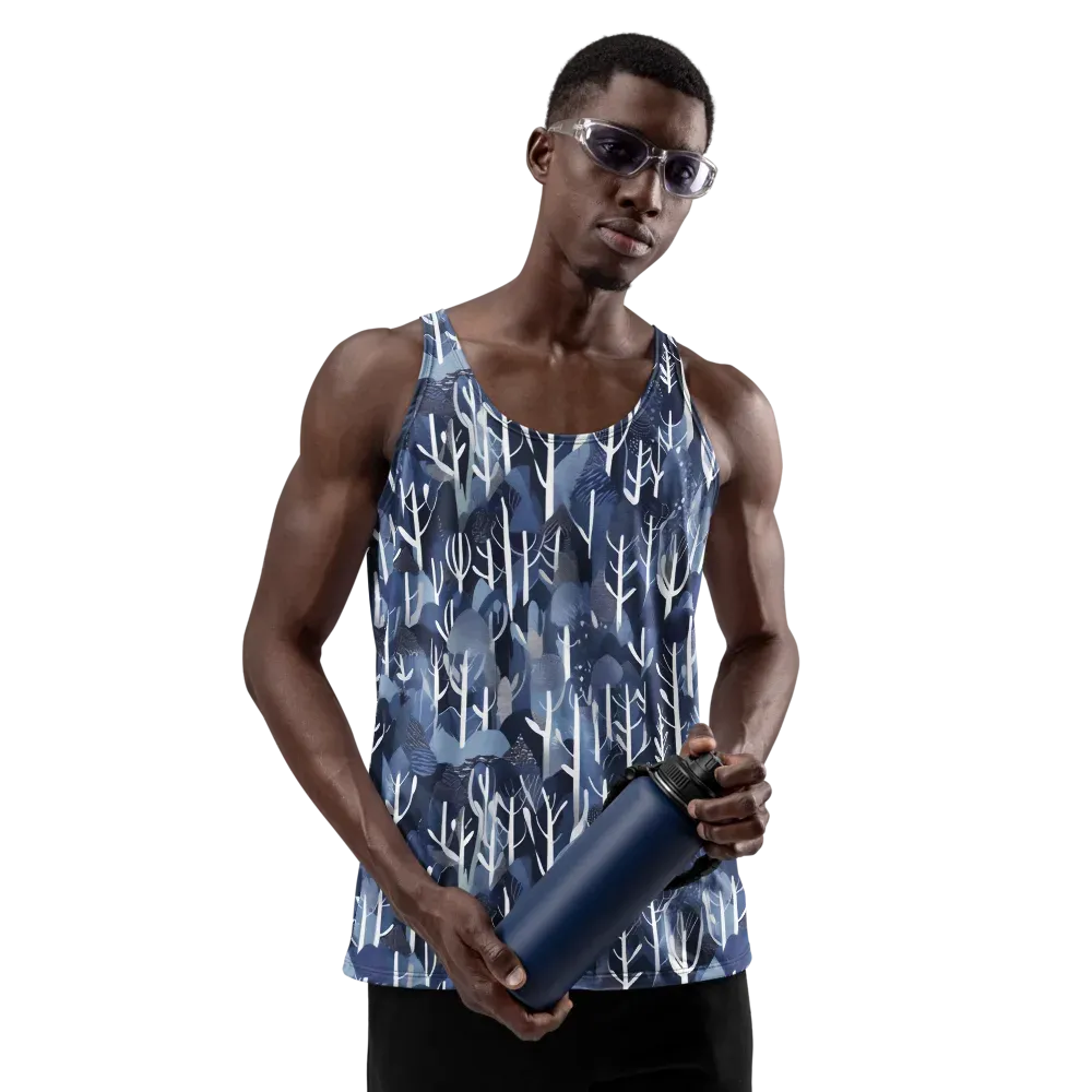 Midnight Grove on Men's Tank Top — Front