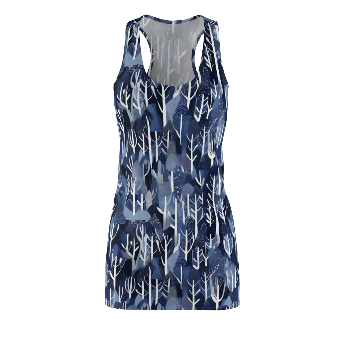 Midnight Grove on Racerback Dress — Front