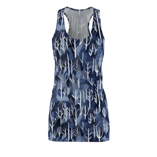 Midnight Grove on a Racerback Dress
