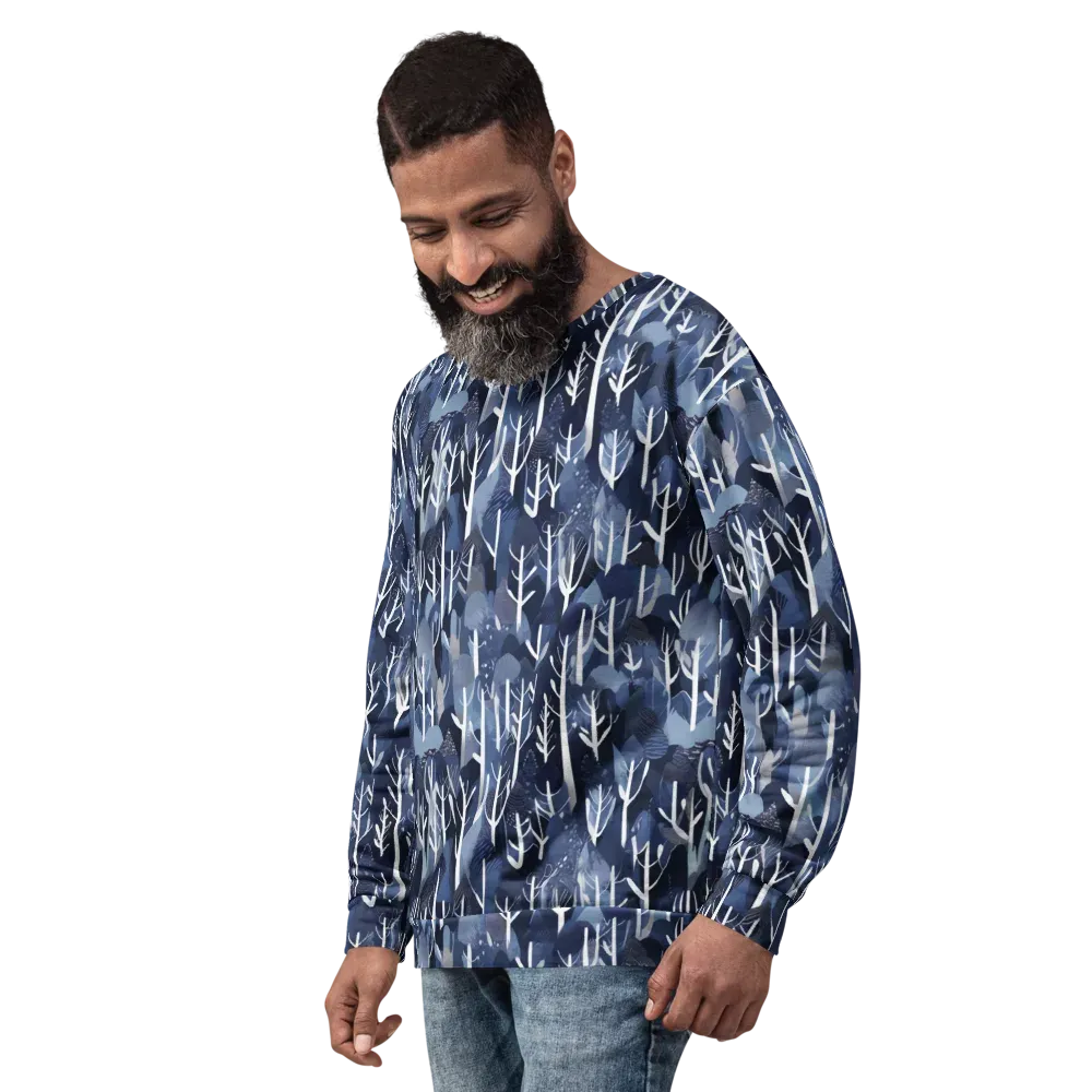 Midnight Grove on Sweatshirt — Left Front