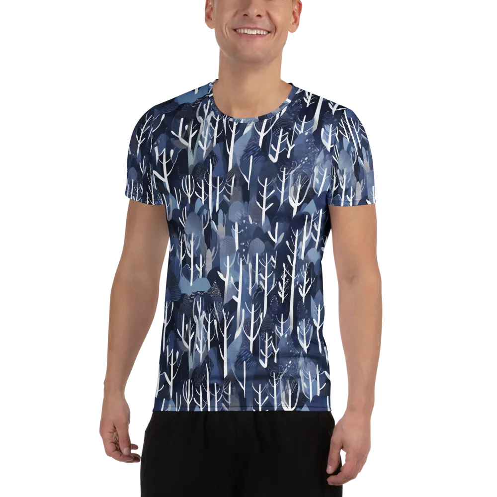 Midnight Grove on Men's Athletic T-Shirt — Front