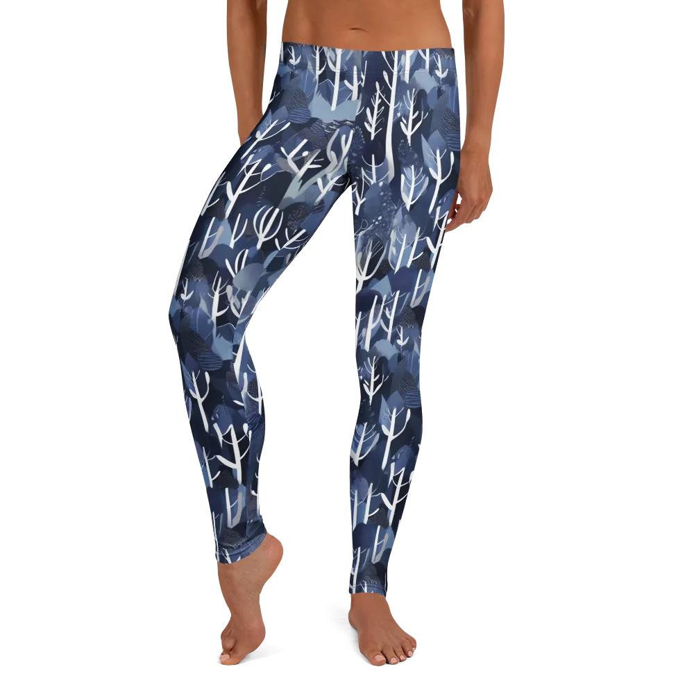 Midnight Grove on Leggings — Front