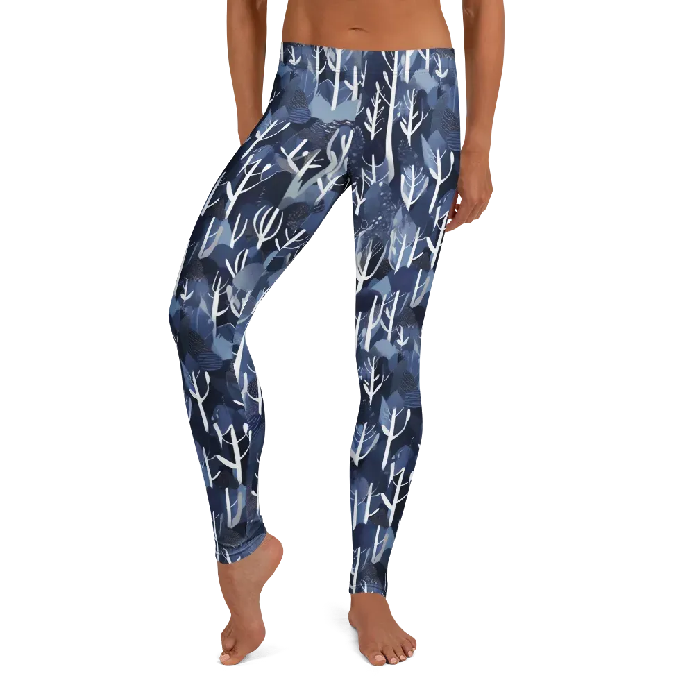 Midnight Grove on Leggings — Front