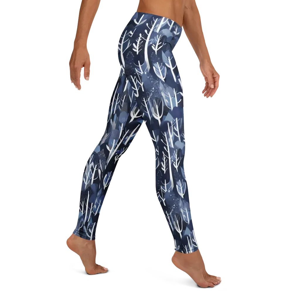 Midnight Grove on Leggings — Right