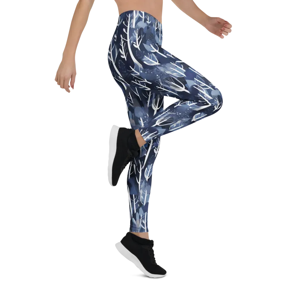 Midnight Grove on Leggings — Right